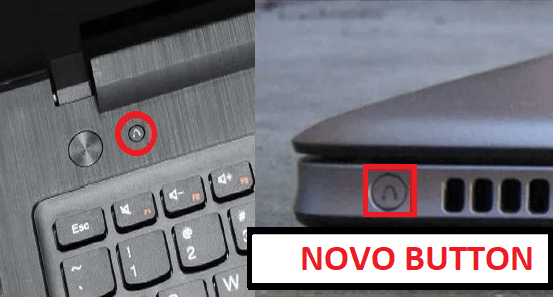 Lenovo CMOS or NOVO Button Restart