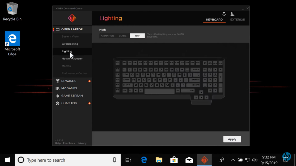 how to turn on laptop keyboard light