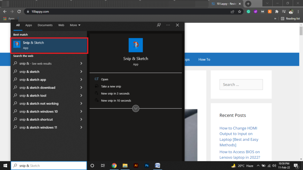 How To Screenshot On Gateway Laptop in Windows 10 
