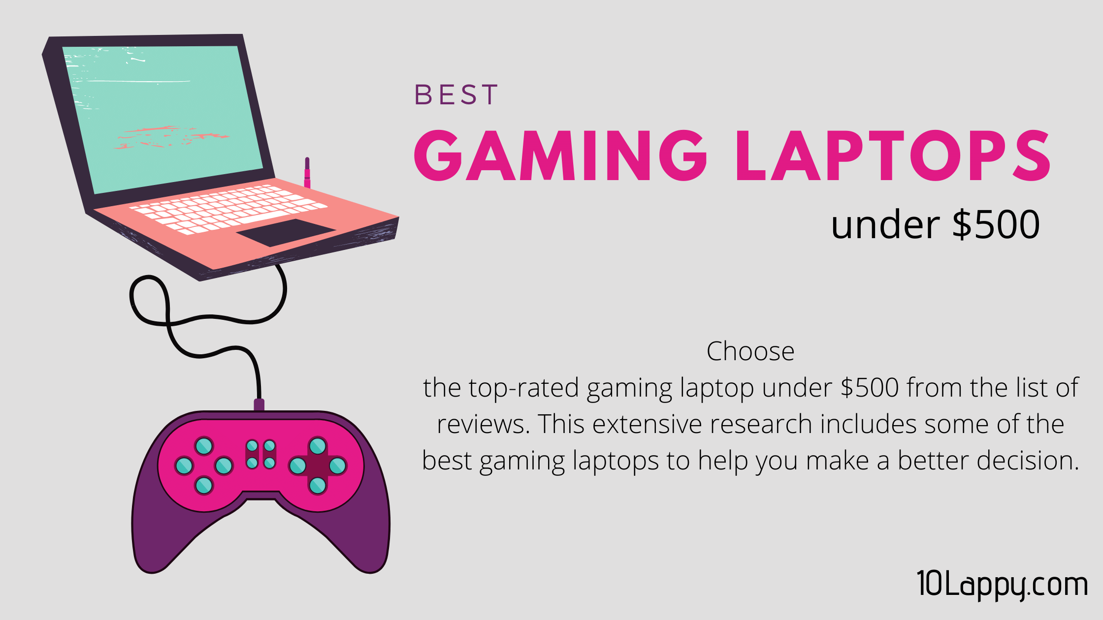 15 Best Gaming Laptops under 500 Dollars