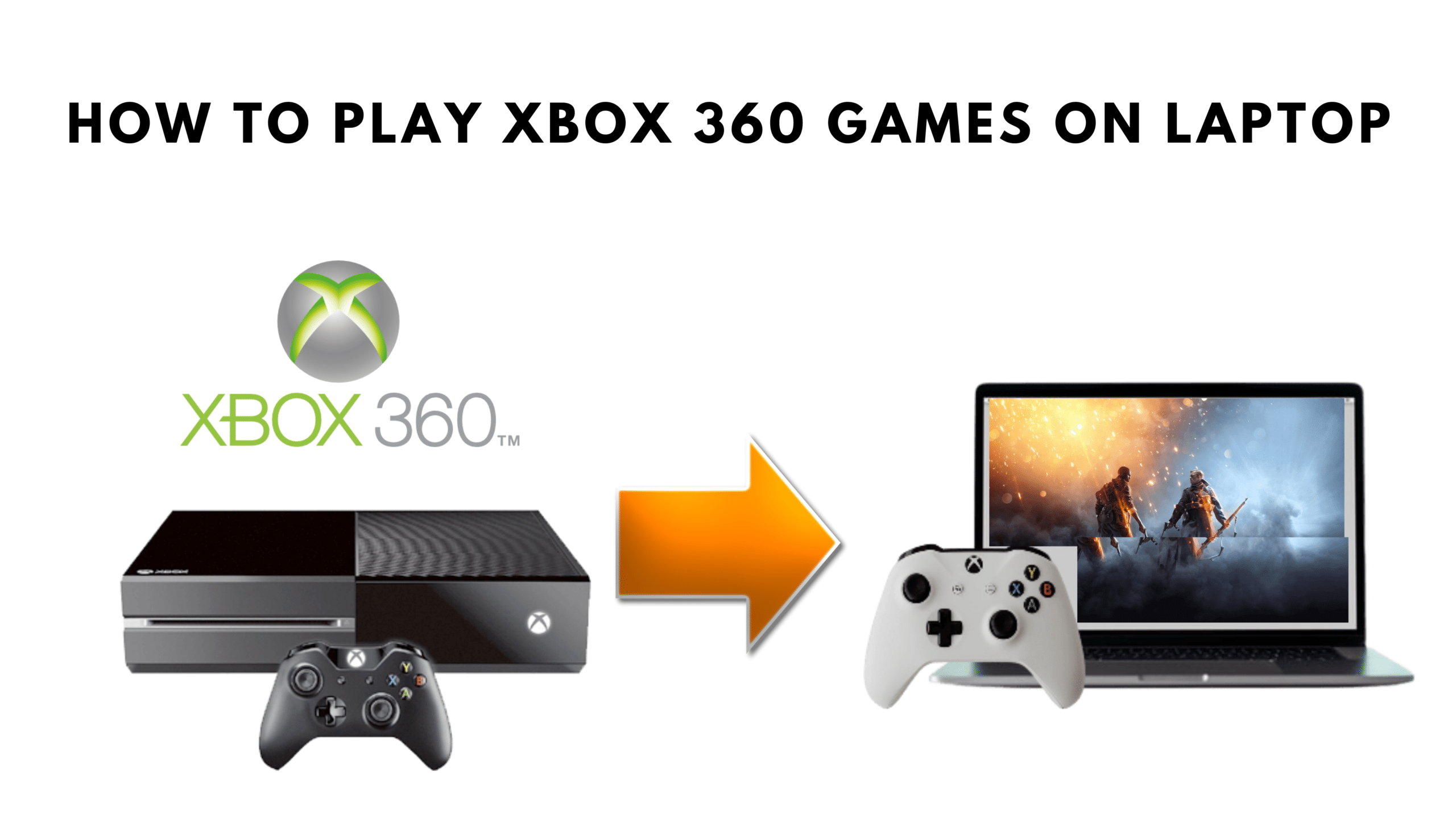 How to play Xbox 360 games on laptop