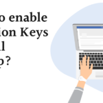 How to Enable Function Keys on Dell Laptop?