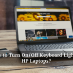 How to Turn On/Off Keyboard Light in HP Laptops?